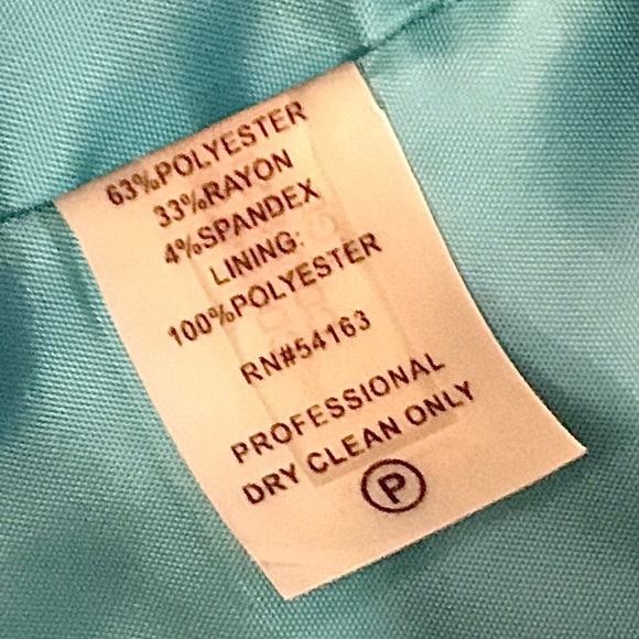 Calvin Klein Sleeveless Black and Teal Dress - Picture 11 of 14